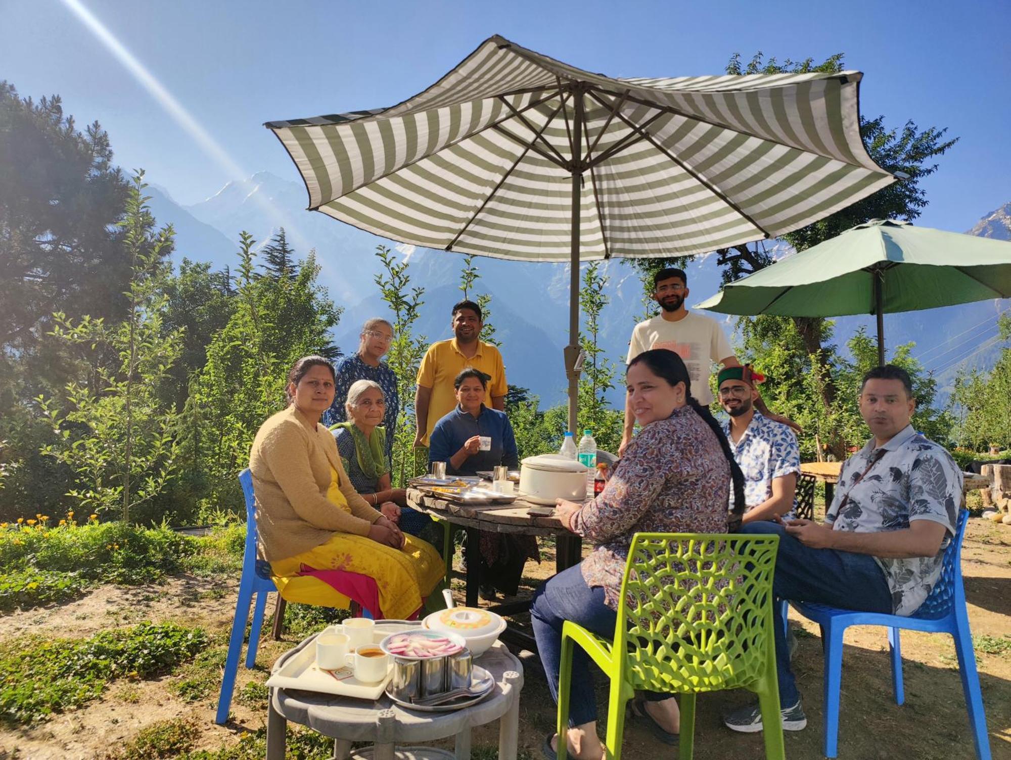 Silk Route Home Stay Kalpa Eksteriør billede